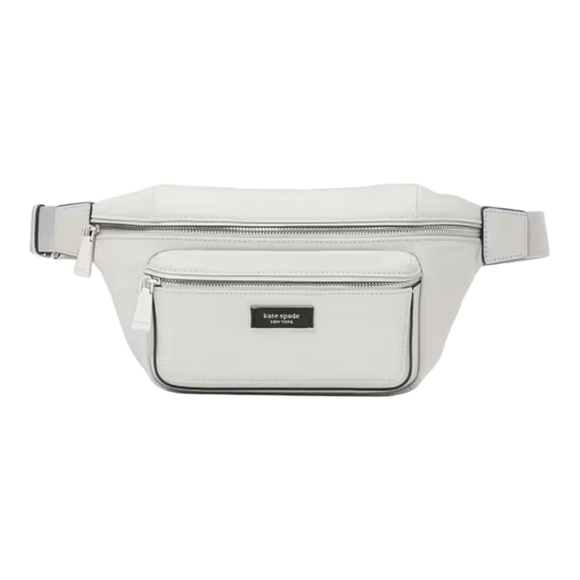 kate spade Other - Kate Spade Sam Icon Stony Off White Nylon Medium Belt Bag